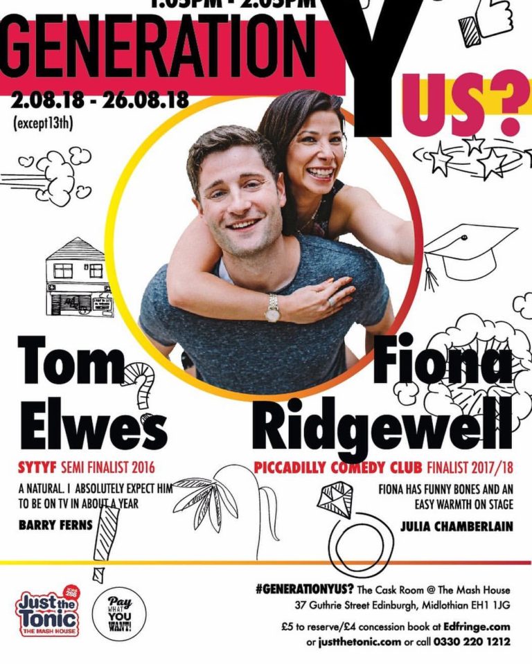 Review – Generation Y Us? (Tom Elwes) – Just the Tonic at the Mash House