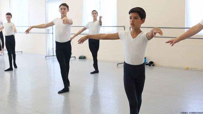 Dance class ballet